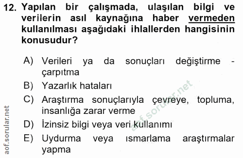 Soru 12