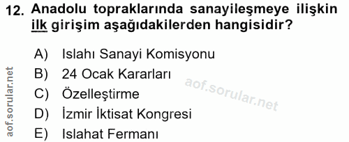 Soru 12