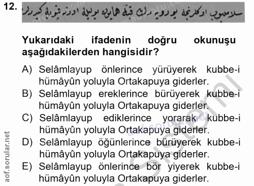 Soru 12