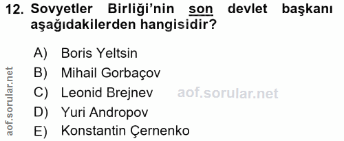 Soru 12