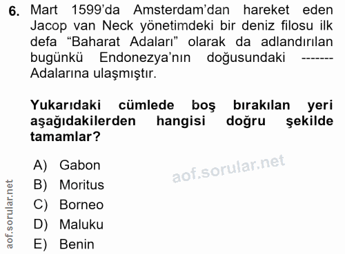 Soru 6