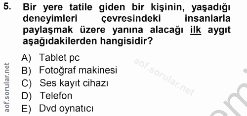 Soru 5