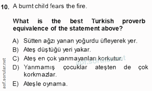 Soru 10