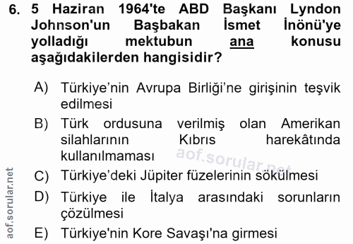 Soru 6