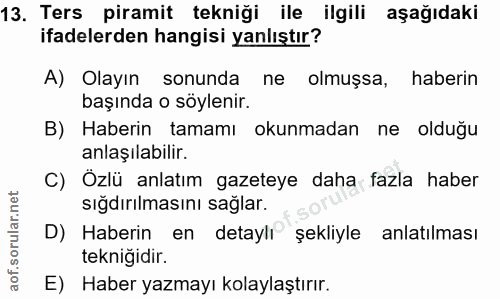 Soru 13