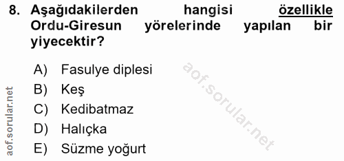 Soru 8