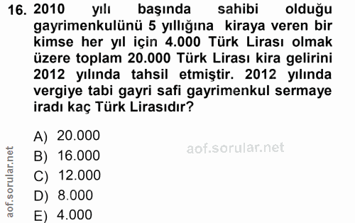 Soru 16