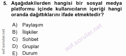 Soru 5