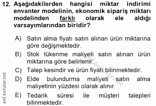 Soru 12