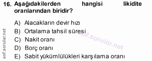 Soru 16