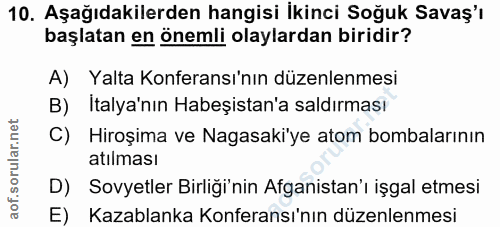 Soru 10