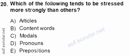 Soru 20