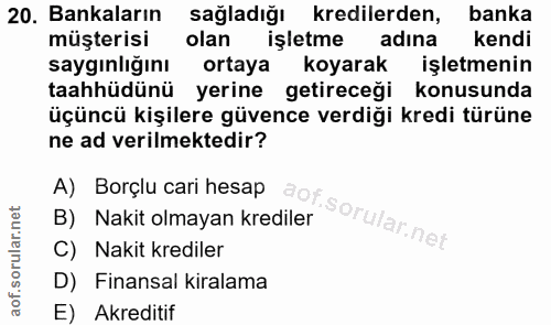 Soru 20