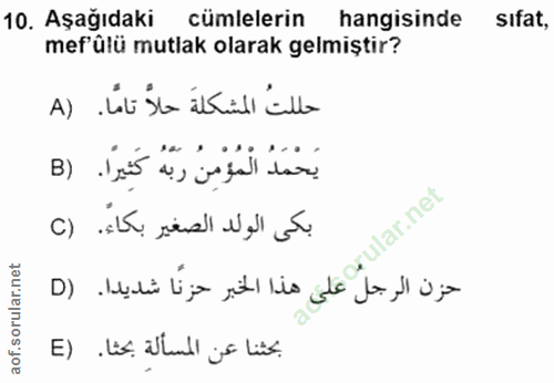 Soru 10