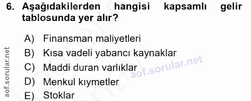 Soru 6