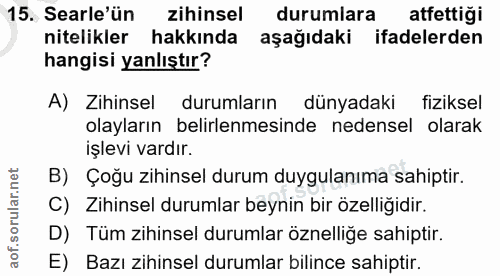Soru 15