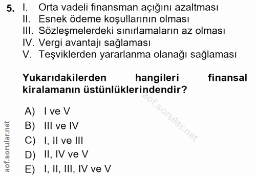 Soru 5