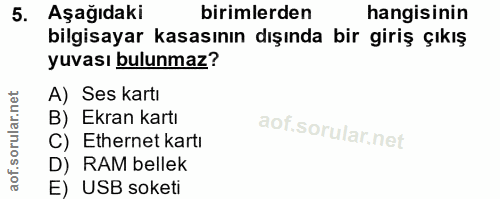 Soru 5
