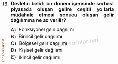 Soru 16