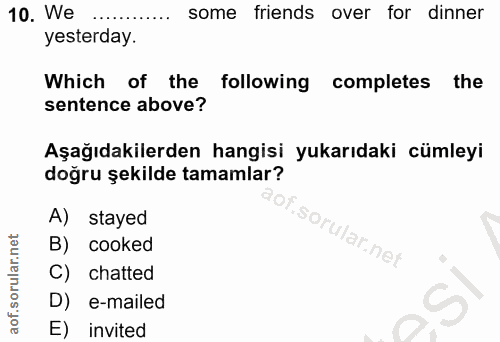 Soru 10