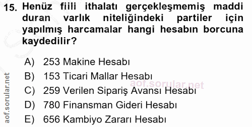 Soru 15
