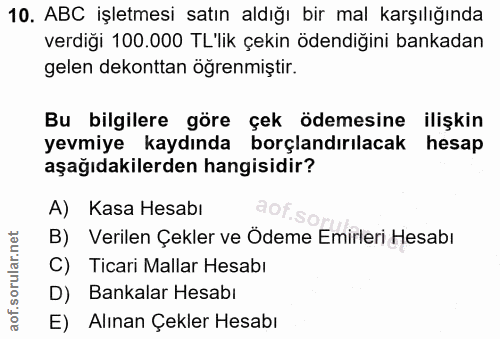 Soru 10