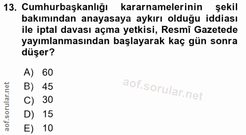 Soru 13
