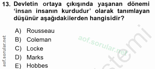 Soru 13