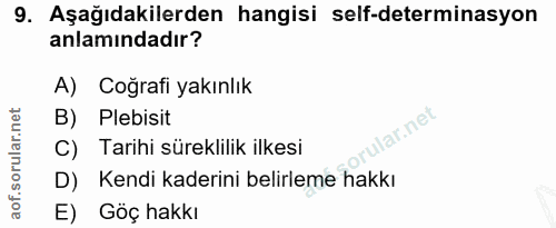 Soru 9