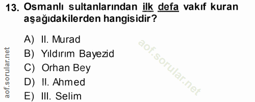 Soru 13