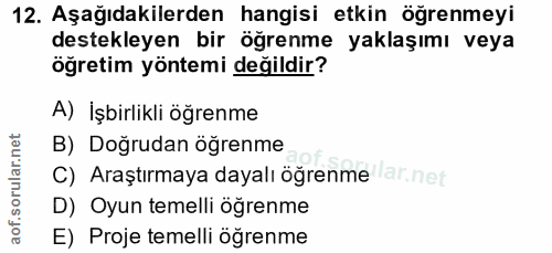 Soru 12