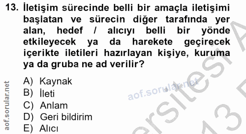 Soru 13