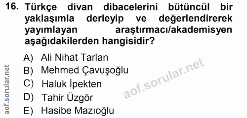 Soru 16
