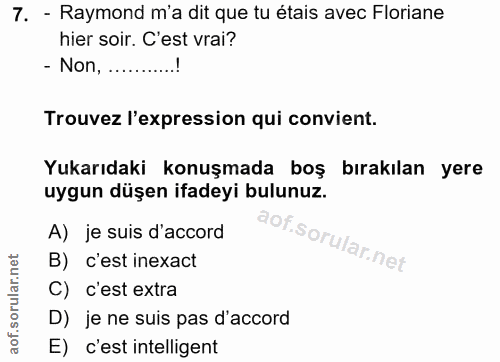 Soru 7
