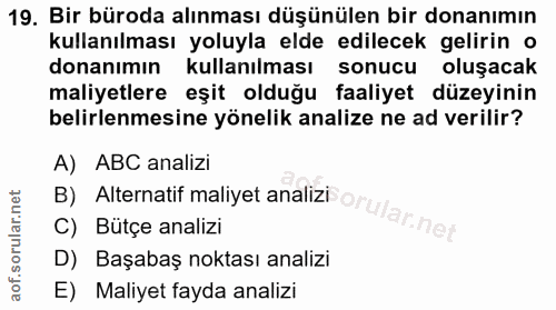 Soru 19