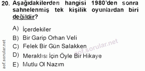 Soru 20