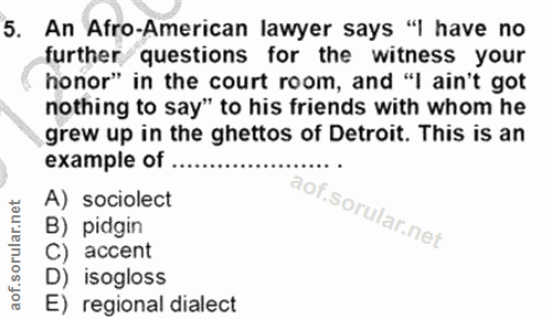 Soru 5