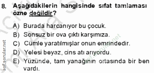 Soru 8