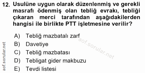Soru 12