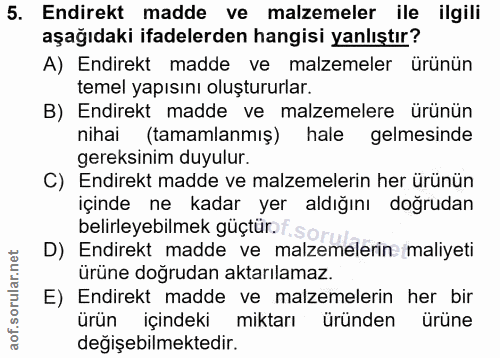 Soru 5