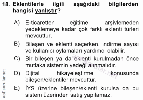 Soru 18
