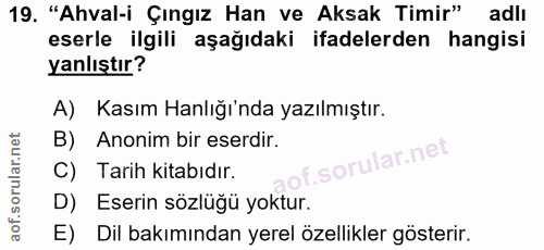Soru 19
