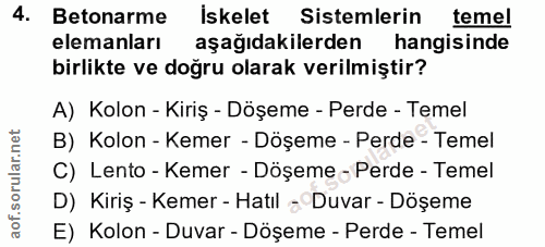 Soru 4