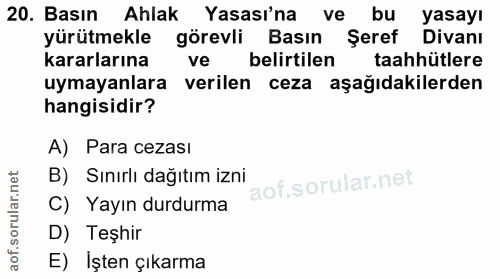 Soru 20