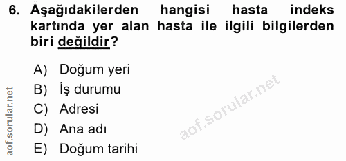 Soru 6