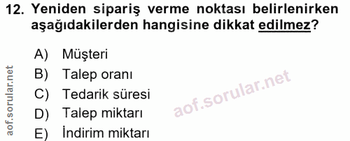 Soru 12