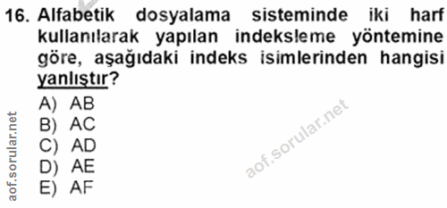 Soru 16