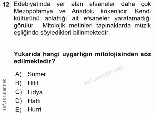 Soru 12