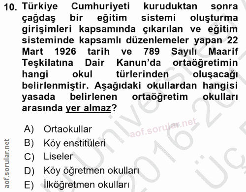 Soru 10