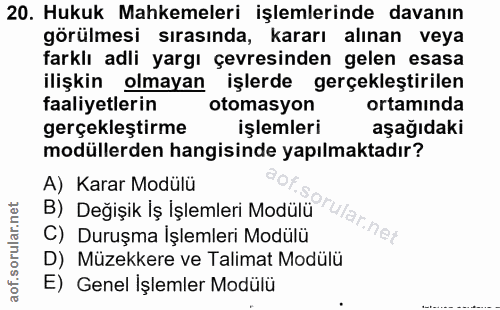 Soru 20